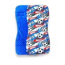 ВСТАВКА ДЛЯ КОЛЯСКИ, УНИВЕРСАЛЬНАЯ, ДВУХСТОРОННЯЯ, ХЛОПКОВЫЙ И МИНКИ ЦВЕТА