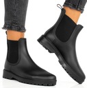 MATTE WELLING BOOTS, ЧЕРНЫЕ ботинки челси 39
