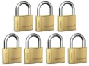 GERDA BRASS LINE 7 НАВЕСНЫЕ ЗАМКИ СИСТЕМА ОДНОГО КЛЮЧА 50
