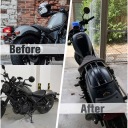 TRUNK MOTORCYCLE HARLEY SOLO SEAT TRUNK DO HARLEY SPORTSTER XL  photo 10