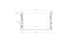 CHODNICA FORD FIESTAFUSION 16TDCI 04- NRF53743photo 8