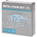 ЦЕПЬ СТАЛЬНАЯ ОЦИНКОВАННАЯ С КАРАБИНАМИ 4М