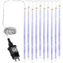 LAMPKI SOPLE PADAJĄCY ŚNIEG 480 LED METEORYT 50 CM