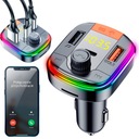 АУДИОПЕРЕДАТЧИК BLUETOOTH FM MP3 BT БЫСТРОЕ ЗАРЯДНОЕ УСТРОЙСТВО 3X USB QC 3.0 RGB