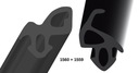 Уплотнитель для окон ALUPLAST S-1559 + S-1560