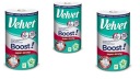 Velvet ręcznik papierowy Boost 3 rolki 3w 150l