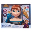 ГОЛОВКА ДЛЯ КУКЛЫ ДЛЯ УКЛАДКИ ANNA DISNEY FROZEN + АКСЕССУАРЫ