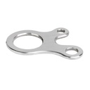 Стальной тентовый шнур, привязанный веревкой, крепежный элемент, натяжитель