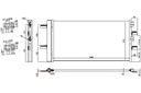 NISSENS CONDENSADOR DE ACONDICIONADOR BMW 1 F40 2 F45 2 GRAN CUPÉ F44 2 