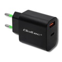 Быстрое зарядное устройство для смартфона 18 Вт 5–12 В 1,5–3 А USB-C PD USB QC3.0