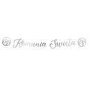 Знамя причастия с надписью «Святое причастие» IHS гирлянда