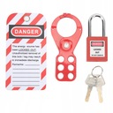 ЗАМОК БЛОКИРОВКИ НАВЕСНОЙ ЗАМОК ИЗОЛЯЦИОННАЯ БЕЗОПАСНОСТЬ 38 ММ