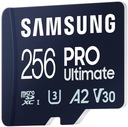 Карта Micro SD SDXC SAMSUNG Ultimate 2023 256 ГБ 200/130 МБ V30