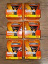 12x ВСТАВКИ GILLETTE FUSION 5 FUSION5 ЛЕЗВИЯ ОРИГИНАЛЬНЫЕ НОЖИ GILETTE GILLETE