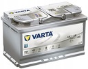 AKUMULIATORIUS VARTA SILVER AGM 80AH 800A F21 nuotrauka 1