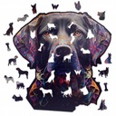 Деревянный пазл СОБАКА Лабрадор 418 деталей размера XXL