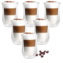 ТЕРМАЛЬНЫЕ СТАКАНЫ ДЛЯ КОФЕ ЛАТТЕ ЧАЯ 6 ШТ.