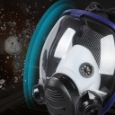 КАПОТ PRZECIWGAZOWA 6800 PELNOTWARZOWA ГАЗ MALOWANY КОМПЛЕКТ ФІЛЬТРІВ PELNOFUNKCYJNY ФІЛЬТР KN95  (17529237060) фото min 8