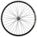 КОЛЕСО 26 ДЮЙМОВ ЗАДНИЙ АЛЮМИНИЕВЫЙ ЧЕРНЫЙ обод Stars Circle