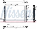 NISSENS NISSENS 606322 CHLODNICA, SISTEMA DE REFRIGERACIÓN DEL MOTOR 