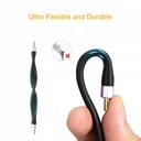 Krótki kabel USB C 100W 0.5ft 40Gbps Transfer Kod producenta Fairytre-68046847