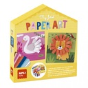 Moja prvá umelecká sada Apli Kids - Papierové pútka Materiál papier