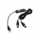 MIDI INTERFEJS NA USB DWUSTRONNY KABEL MIDI