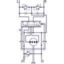 ORBITROL OSPC 80 ON EJE 320 MM BIZON URSUS 