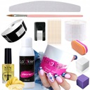 Набор для наращивания гелевых ногтей + аксессуары