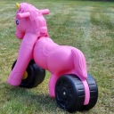 Беговой аттракцион FEBER Pink Unicorn на широких колесах