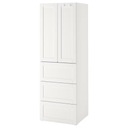 IKEA SMASTAD PLATSA Skriňa 60x42x181cm biely rám