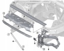 OCULAIRE PHARES DROIT GAUCHE SUPPORT COURROIE AVANT RENFORCEMENT BMW X7 G07 XM G09 23photo 10