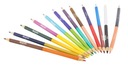 Obojstranné ceruzkové pastelky 12 farieb CRAYOLA Počet kusov v sade 12 ks