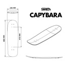 Deck Capybara Bubbles Switch Longboards cruiser
