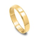 ЗОЛОТОЕ ОБРУЧАЛЬНОЕ КОЛЬЦО ШИРИНА 4 ММ, 585 ПРОБА