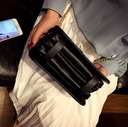 Dámska kabelka Elegantná čierna PEŇAŽENKA OBÁLKA 2V1 mestská kožená Pohlavie Výrobok pre ženy