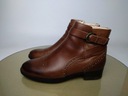 Skórzane Botki Clarks, rozm. 37 dł. wkł. 24 cm Marka Clarks