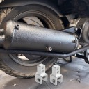 SILVER AMPLIFIER POSTERIOR SHOCK ABSORBER MOTOCIKLINIO  photo 12