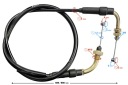 Тросик газа для мопеда Sprint/Fighter/Volcano 50 / Euro 5