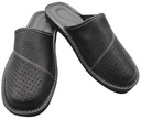 Papuče Pánske Kožené Šľapky Bábiky Papuče Kód výrobcu M03L-czarne