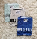 3x t-shirt Abercrombie Hollister koszulka L 3PAK Marka Hollister