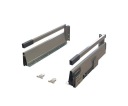 Ящик COMFORT BOX REJS H-140 L-300 с плавным закрыванием СЕРЫЙ ПРЯМОУГОЛЬНЫЙ РЕЛЬС