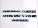 Наклейки Ursus C-360 C360 3P В КОМПЛЕКТЕ