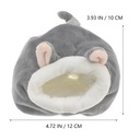 Hračky pre zvieratá škrečok teplá posteľ potkan dom Hĺbka produktu 0 cm