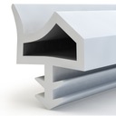 Uszczelka do drzwi okien 10m STD06 biała