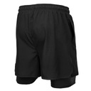 Pánske tréningové krátke šortky Pit Bull New Logo Black veľ. l Veľkosť L