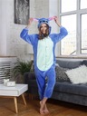 PIŻAMA STITCH STICH DRES ONESIE KIGURUMI KOMBINEZON PRZEBRANIE - S