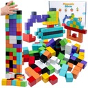 Магнитная конструкция блокирует 3D кубики красочные магниты 96