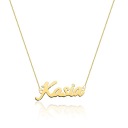 ЗОЛОТАЯ ЗНАМЕНИТОСТЬ ИМЯ КАСИ С БРИЛЛИАНТОМ пр. 585