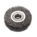 УГЛОВАЯ ПРОВОЛОЧНАЯ ДИСКОВАЯ ЩЕТКА, диаметр 100 мм